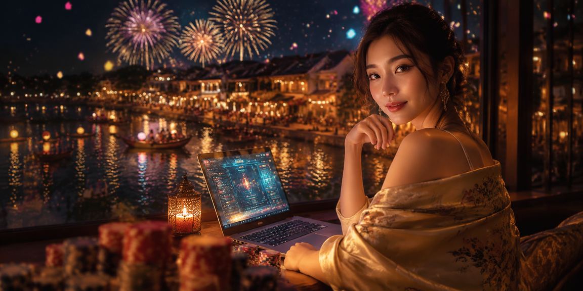 Người dùng trẻ Việt Nam thưởng thức cà phê và theo dõi esports tại Hội An